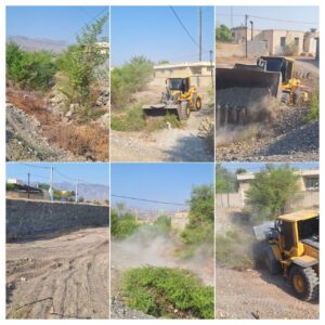 بازگشایی مسیر رودهای خشک در راستای اجرای مصوبات کمیته بحران شهرداری بیکاه